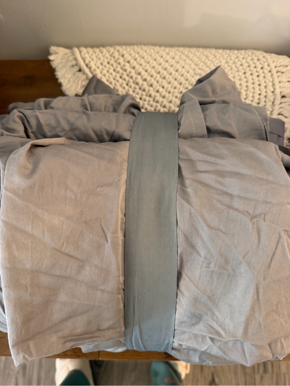 Sleep Number SmartFit King Size Sheet Set – gray